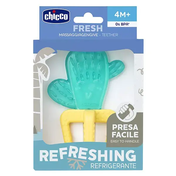 Chicco Massaggiagingive +4m Fresh Relax Cactus