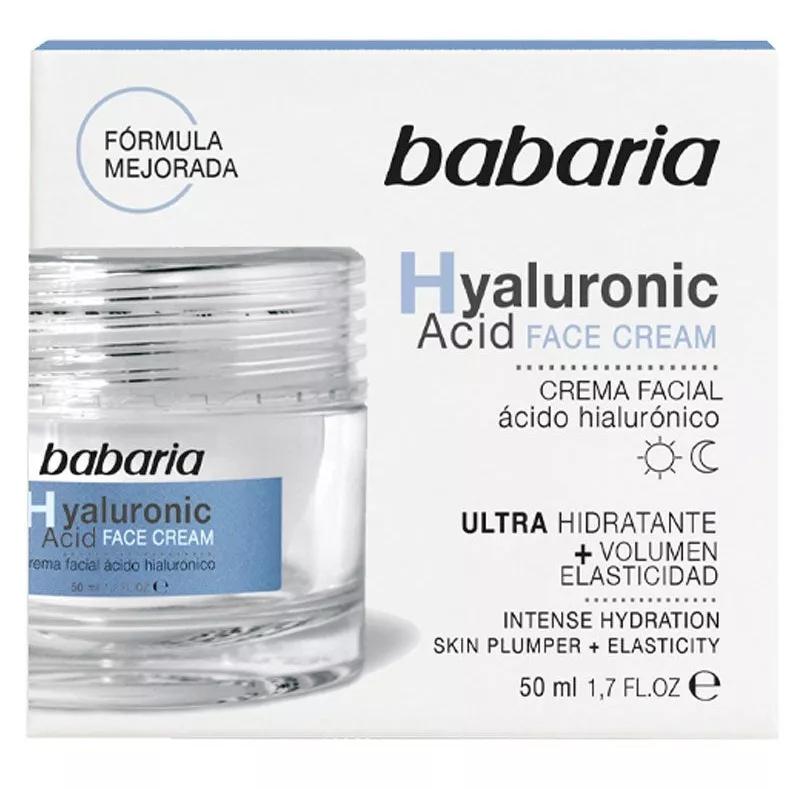 Babaria Crema Facial Ácido Hialurónico 50 ml