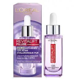 L'Oréal Paris Revitalift Filler +Acide Hyaluronique Sérum Anti-Rides 30ml