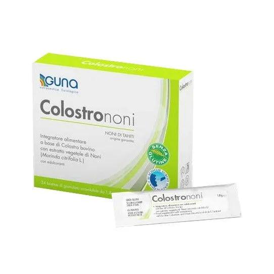 Guna ColostroNoni Integratore Intestinale 24 Bustine Orosolubili