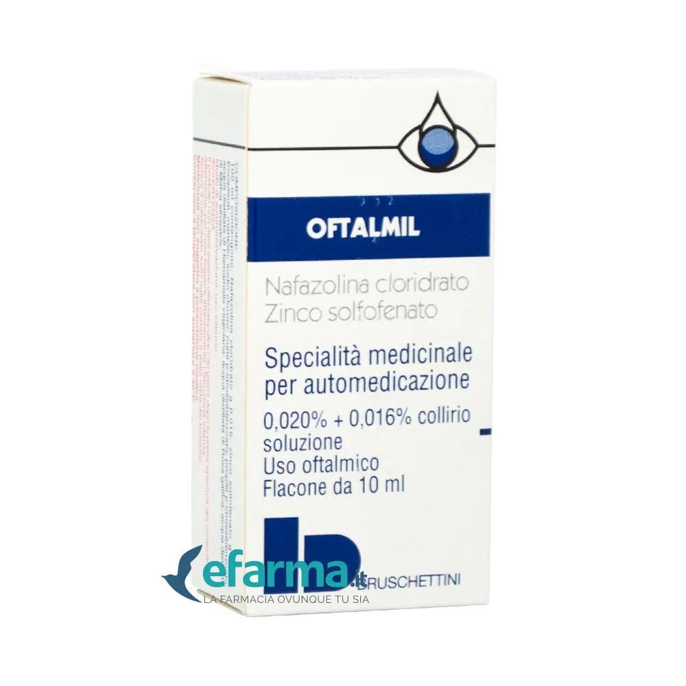 Oftalmil 0.020% + 0.016% Nafazolina cloridrato Collirio Flacone 10 ml