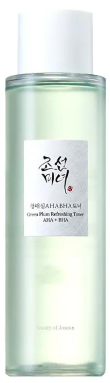 Lotion tonique rafraîchissante à la prune verte de Joseon AHA + BHA 150 ml