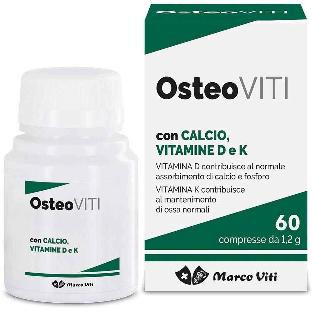 Osteoviti Integratore Vitamine D e K 60 Compresse