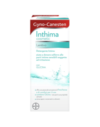 Gyno-Canesten Inthima Detergente Intimo Lenitivo per Igiene Intima Freschezza e Comfort 12 ore 200ml