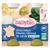 Babybio Bonne Nuit Perlas de Pasta Ecológica con Queso de Cabra y Espinacas 2 x 200g