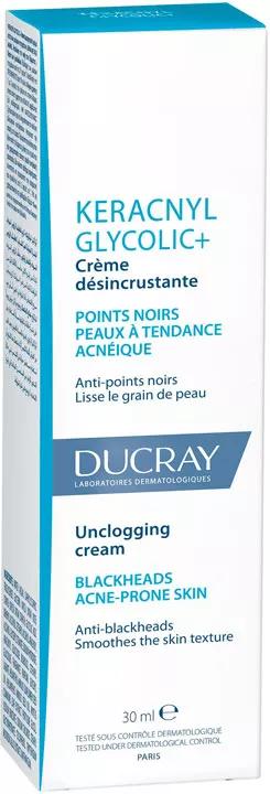 Ducray Keracnyl Glycolic+ Crema Seborreguladora 30 ml