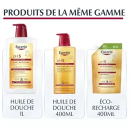 Eucerin PH5 Huile de Douche Peaux Sensibles Format Voyage 100ml