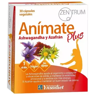 Ynsadiet Zentrum Anímate Plus 30 Vegetable Capsules
