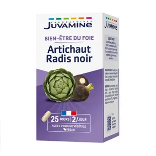 Juvamine - Phyto - Carciofo Ravanello Funzioni Epatiche 50 Capsule