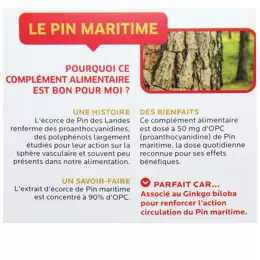 Fitofom Le Pin Maritime 20 gélules végétales