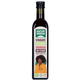 NaturGreen Vinagre de Granada Sin Filtrar Bio 500 ml