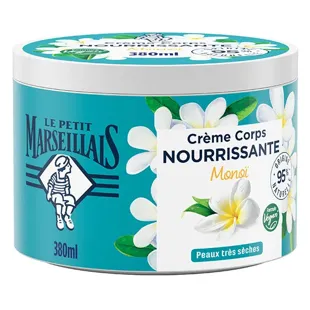 Le Petit Marseillais Crema Corpo Nutriente Monoï Vaso da 380 ml