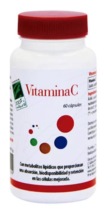 100% natuurlijke vitamine C 60 capsules