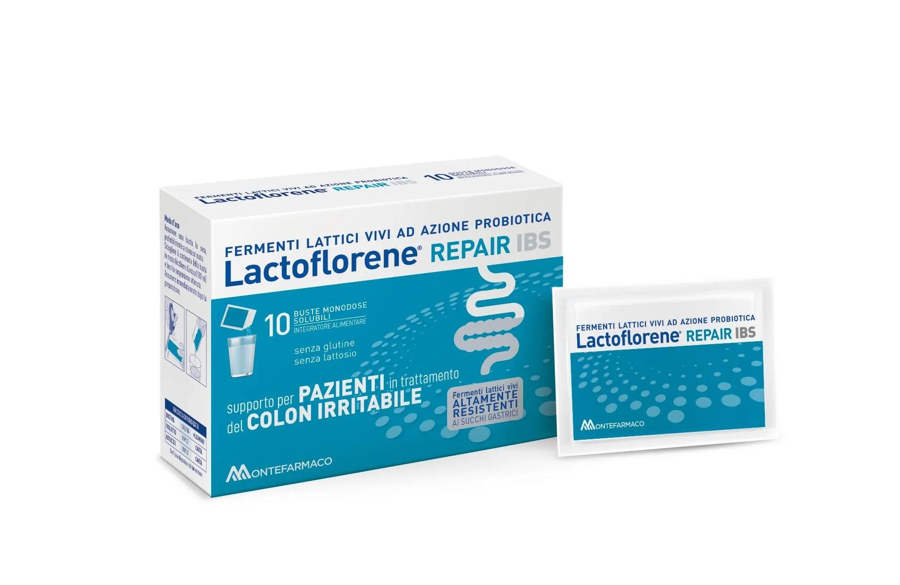 Lactoflorene Repair IBS Integratore di Fermenti Lattici 10 Bustine