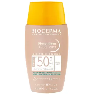 Bioderma Photoderm Nude Touch SPF50+ Lichte Kleur 40 ml