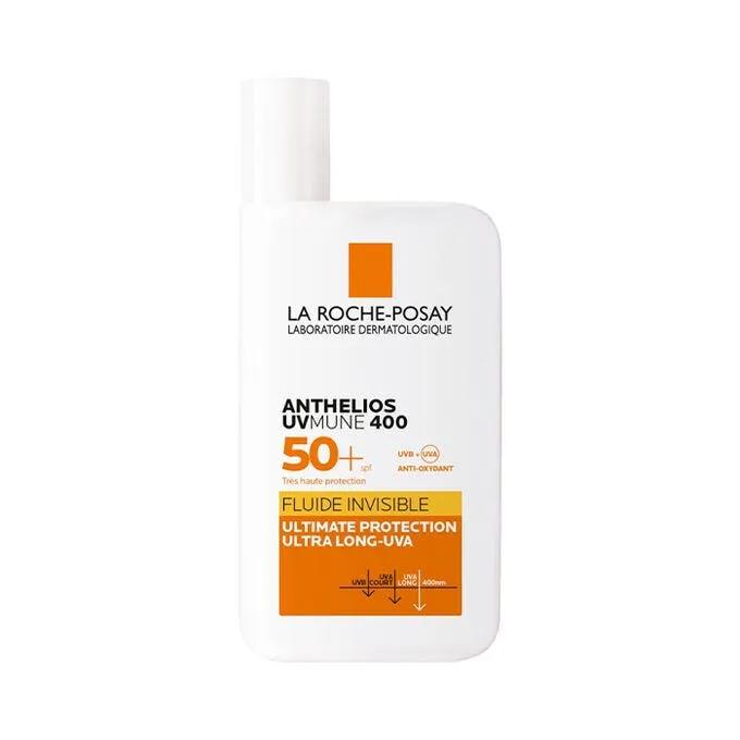 La Roche Posay Anthelios Uvmune 400 Fluido Invisibile che offre protezione estrema da UVA Ultra Lunghi SP50+ Senza Profumo 50ML