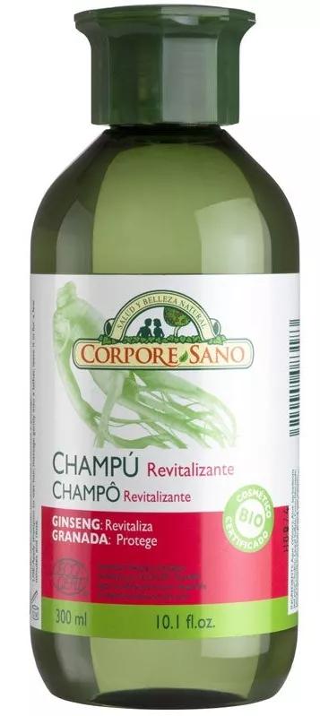 Corpore Sano Champô Revitalizante ginseng e romã 300ml