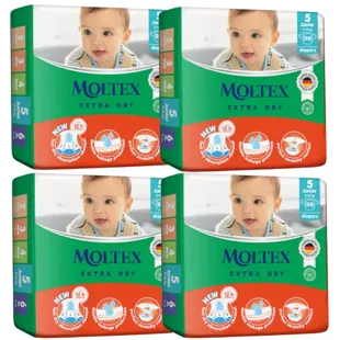 Moltex Extra Dry Junior T5 Diapers (11-16 Kg) 4x26 units