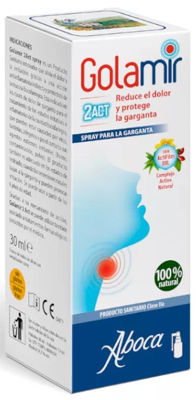 Aboca Golamir 2Act Halsreizspray 30 ml