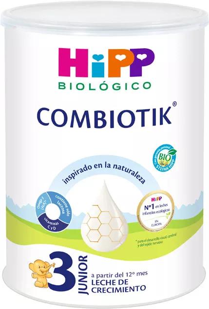 HiPP Combiotik Leche Biológica 3 Crecimiento +12m 800 gr