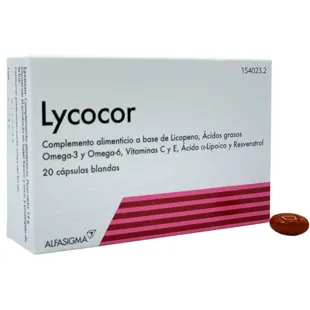 Lycocor 20 Softgels