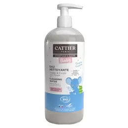 Cattier Bébé Eau Nettoyante Bio 500ml