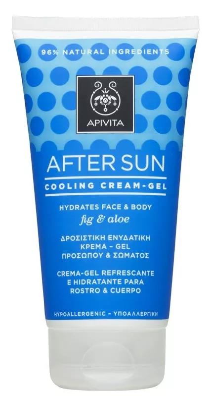 Apivita After Sun Crema Gel Cara y Cuerpo Higo y Aloe 150 ml