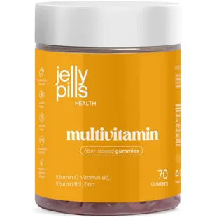 Jelly Pills Multivitamin 70 Gummies Strawberry