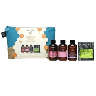 Apivita Champú Mujer + Higiene Íntima + Crema-Espuma Limpiadora + Mascarilla Higo