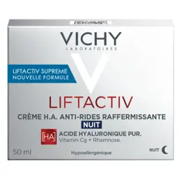 Vichy Liftactiv crème de nuit H.A. Anti-Rides Raffermissante 50ml