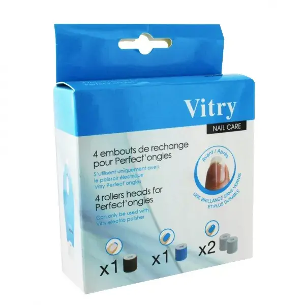 Vitry Perfect'Ongles Recharges 4 Rouleux