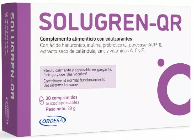 Ordesa Solugren-QR 30 Comprimidos