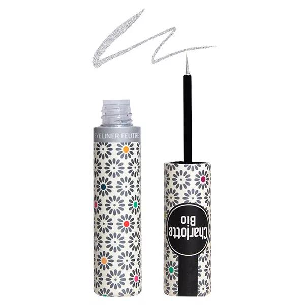 Charlotte Bio  Eye Liner Feutre Argent Bio 4ml