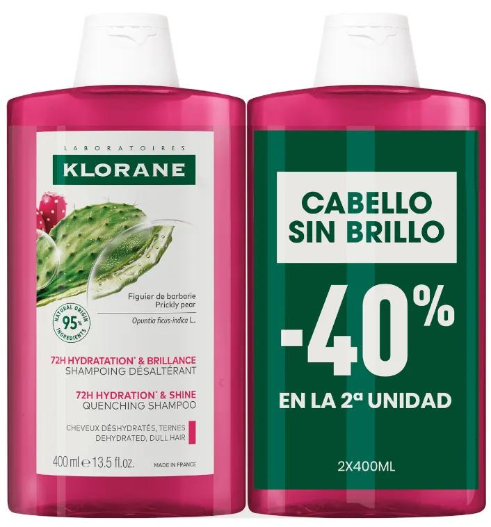 Klorane Shampoing Figue de Barbarie 2x400 ml