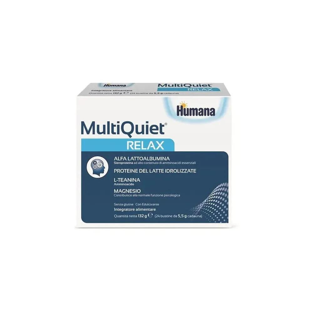 Humana MultQquiet Relax Integratore Per Bambini 24 Bustine