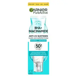 Garnier Pure Active Anti-Uv Quotidien Anti-Imperfections SPF 50+ 40ml