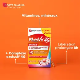 Forté Pharma MultiVit' 4G Énergie 60 comprimés