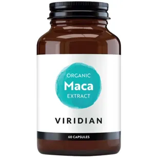 Viridian Organic Maca Extract 60 Vegan Capsules