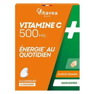 Nutrisanté vitamina C 500 mg compresse masticabili 24