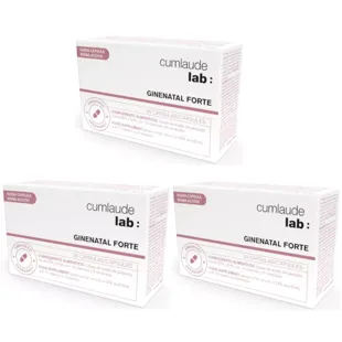 Ginenatal Forte Triplo Pack 30 Rilastil Cumlaude Capsules