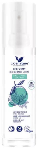 Cosnature Spray Desodorizante Bio de Menta e Lima 75 ml