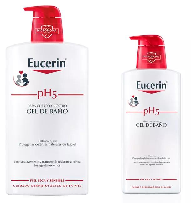 Eucerin pH5 Duschgel 1 Liter + 400 ml
