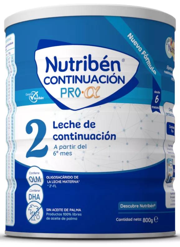 Leche Nutriben 2 A.E. Digest de 800gr para tratar el estreñimiento del bebe  a partir de los 6 meses.