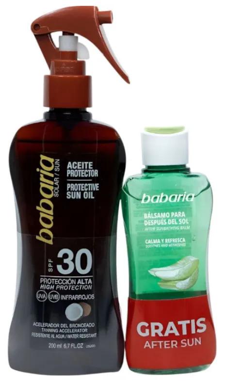 Babaria Sonnenschutzölspray SPF30 Coco + After Sun