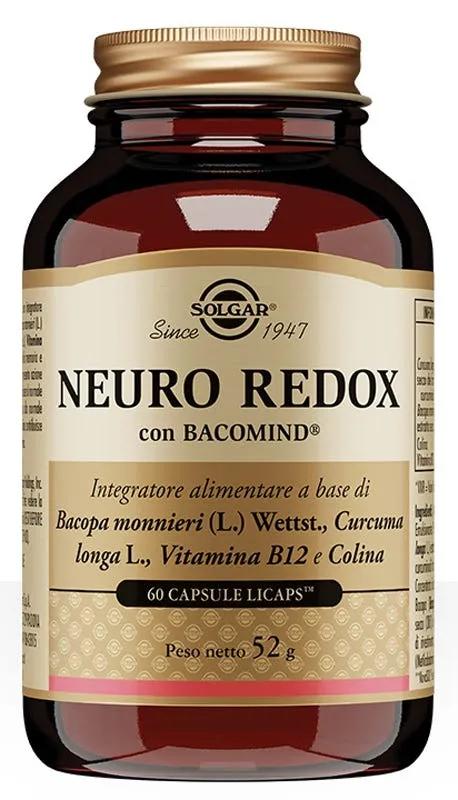 Solgar Neuro Redox Integratore Alimentare 60 Capsule