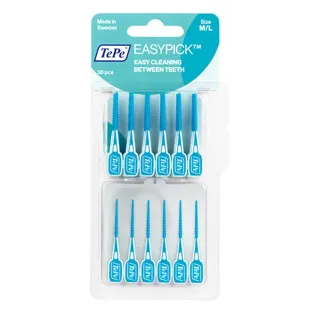 TePe Easy Pick Interdental Brushes M/L Blue 36 units + Box