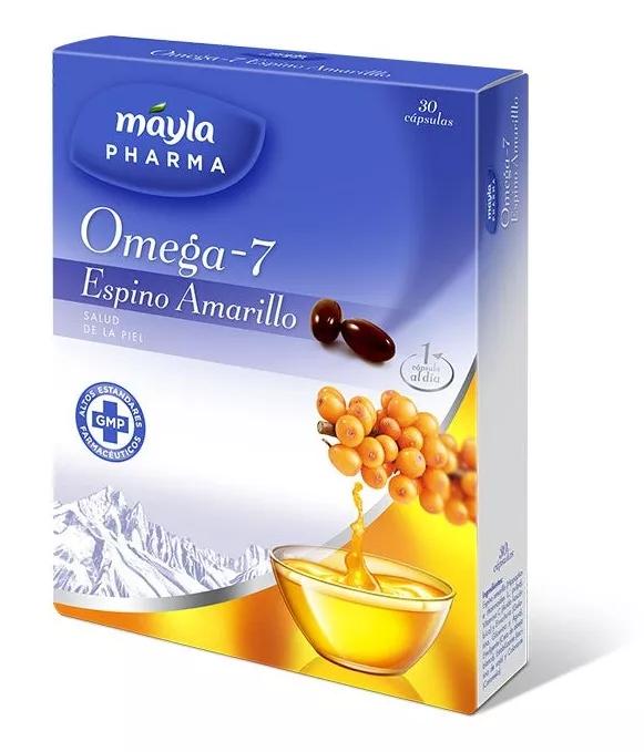 Mayla Pharma Omega 7 EsPinho amarelo 30 Capsulas