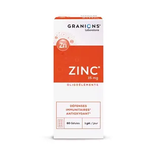 Granions Zinco 15mg 60 capsule