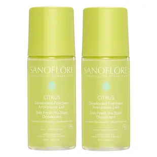 Deodorante Sanoflore Citrus 24h - confezione da 2 x 50 ml