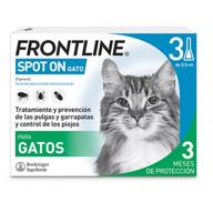 Frontline Spot On Gatos 3 Pipetas